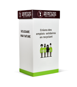 Emballage de collecte de déchets non-recyclables